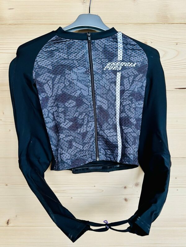 Gilet protection slalom noir gris