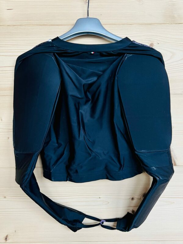 Gilet protection slalom noir gris – Image 2
