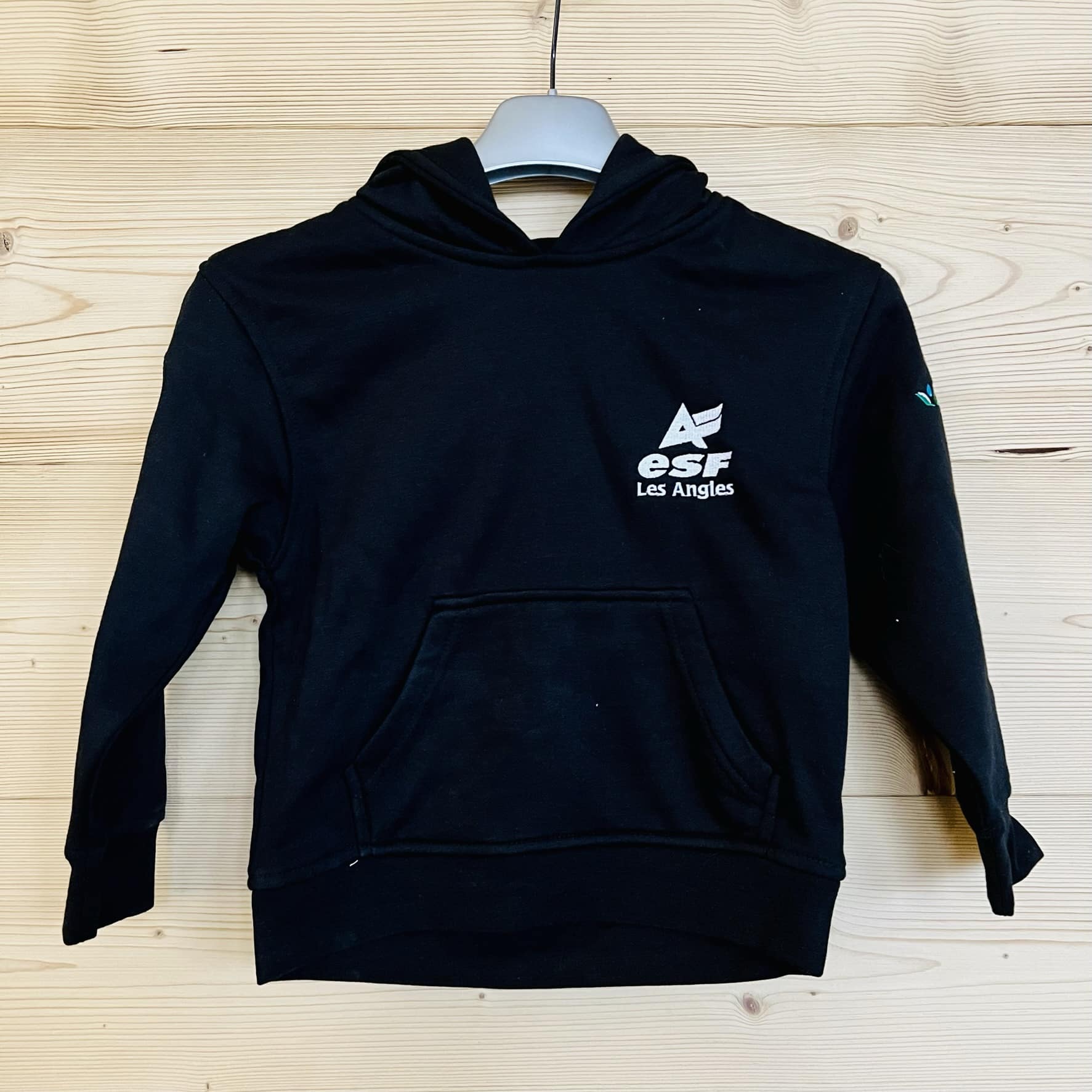 Pull capuche noir