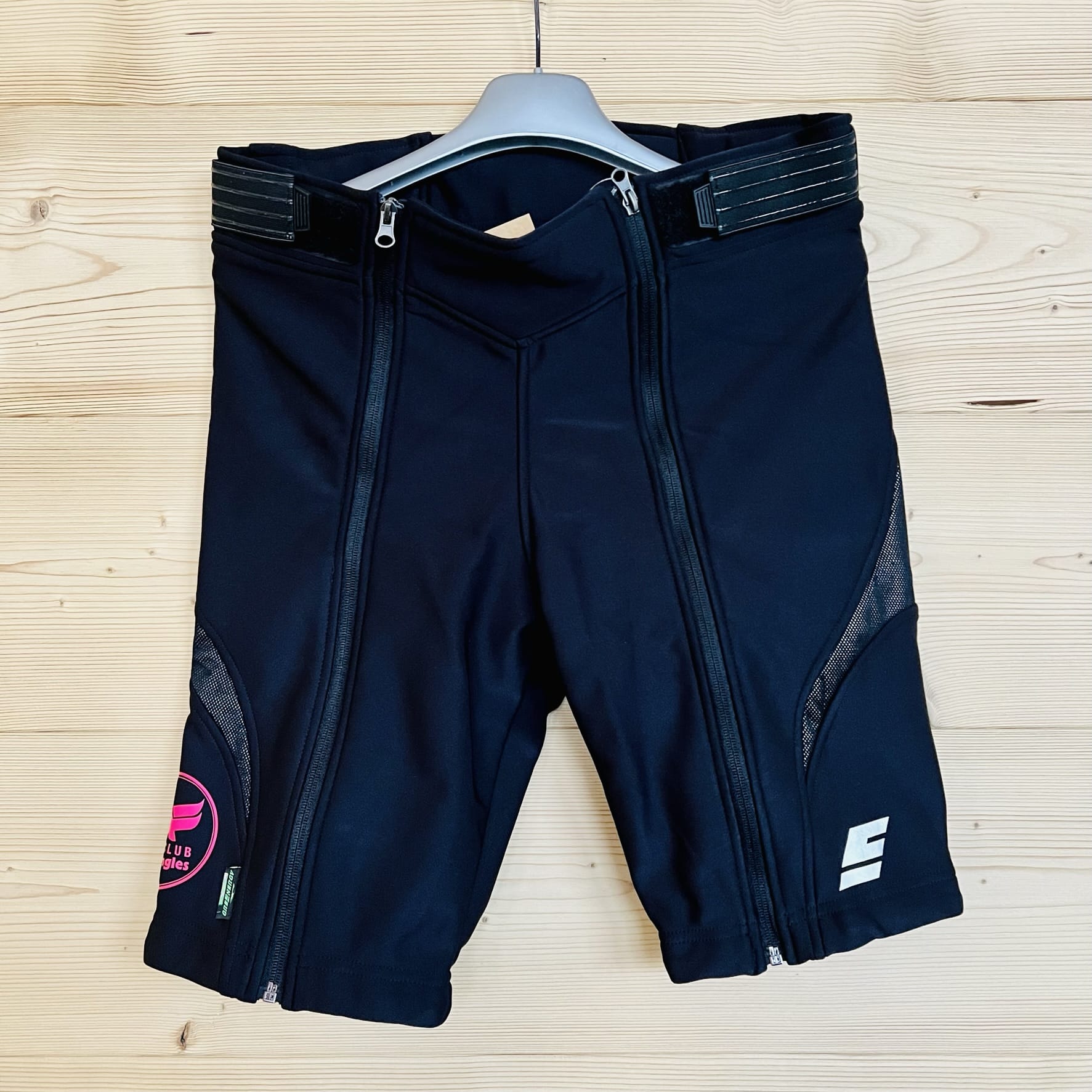 Short de compétition Energiapura logo rose